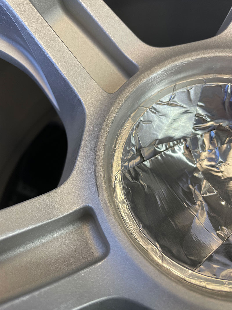 Renowacja felg Porsche