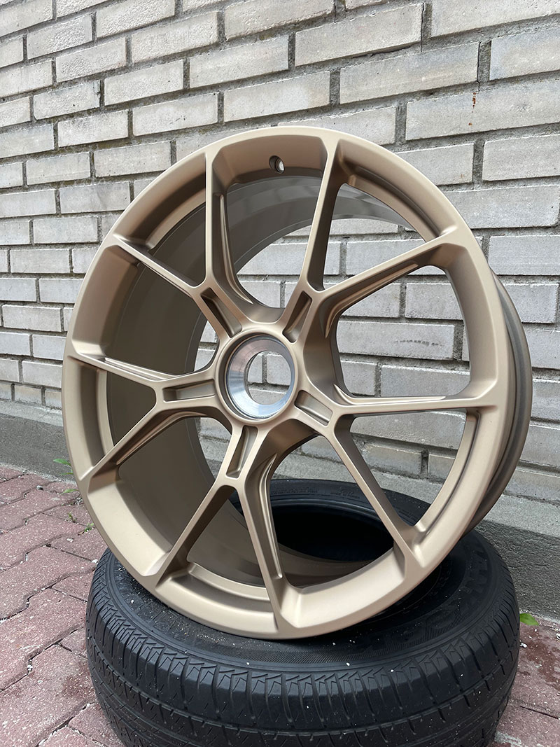 Renowacja felg Porsche w Warszawie