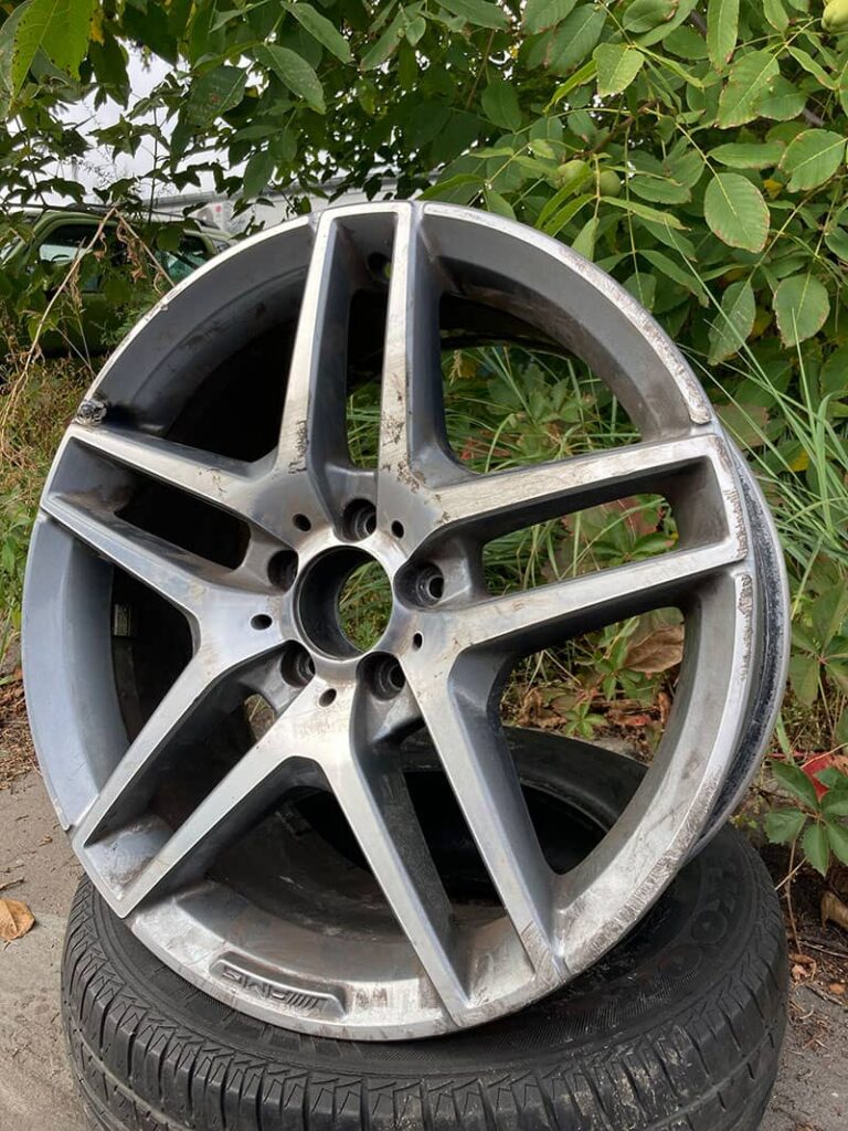 Spawanie felg Mercedes