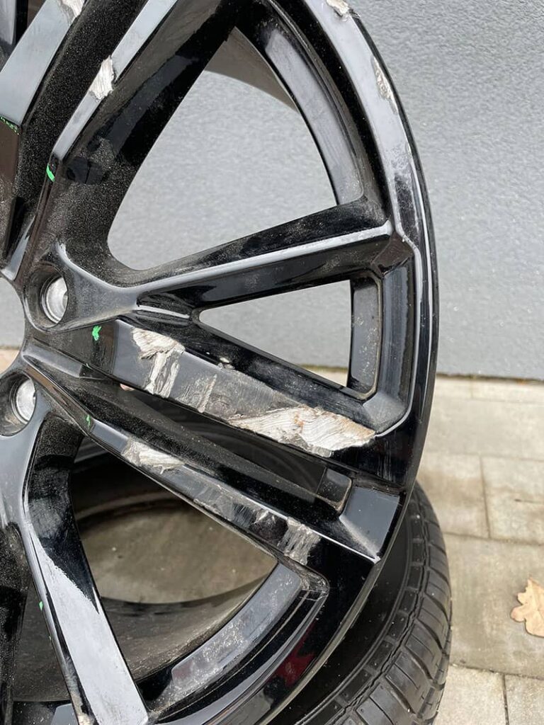 Spawanie felg Mercedes